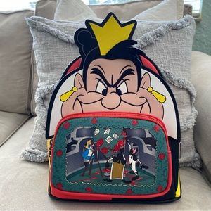Queen of Hearts Loungefly mini backpack